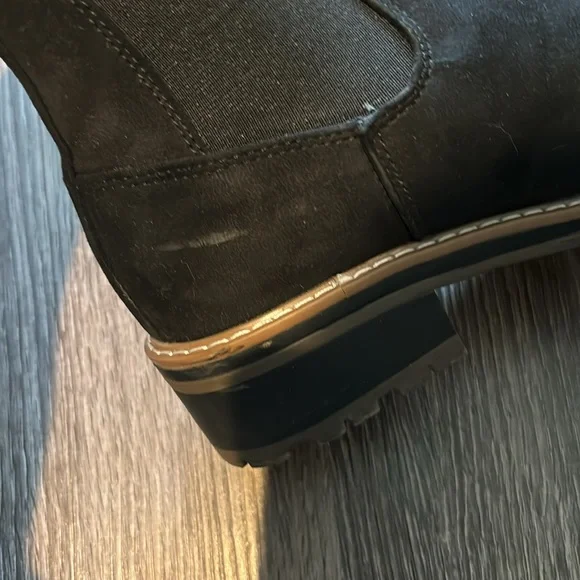 Kensie Black Boots Size 8 - Picture 6 of 11